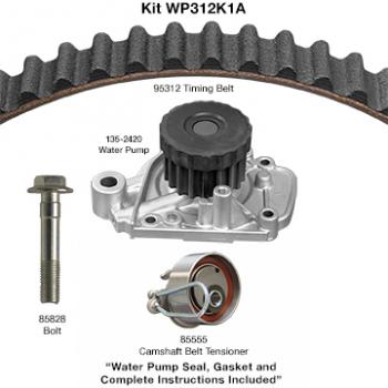 2005 Honda Civic Engine Timing Belt Kit with Water Pump Dayco WP312K1A image 1 of 1