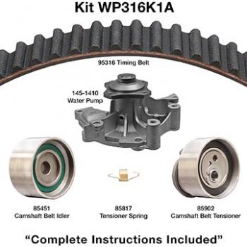 2000 Mazda Protege Engine Timing Belt Kit with Water Pump Dayco WP316K1A image 1 of 1