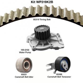 2005 Volvo XC90 Engine Timing Belt Kit with Water Pump Dayco WP319K2B image 1 of 1