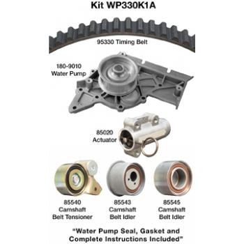 2004 Audi A6 Quattro Engine Timing Belt Kit with Water Pump Dayco WP330K1A image 1 of 1