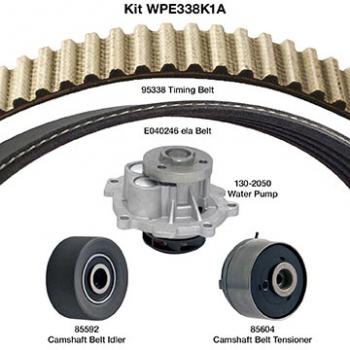 2009 Suzuki Swift+ Engine Timing Belt Kit with Water Pump Dayco WPE338K1A image 1 of 1
