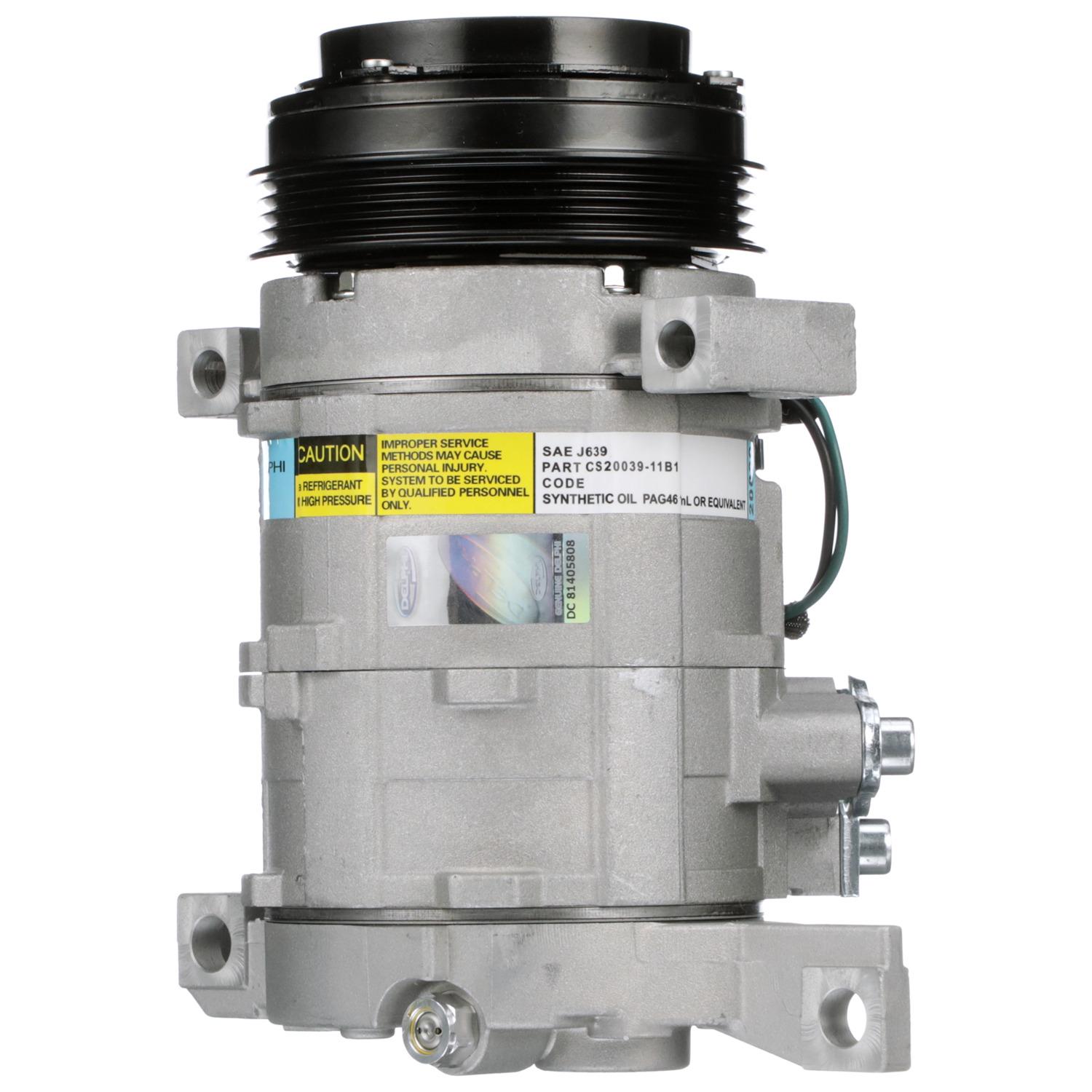 Delphi CS20039 A/C Compressor product image 8 of 8