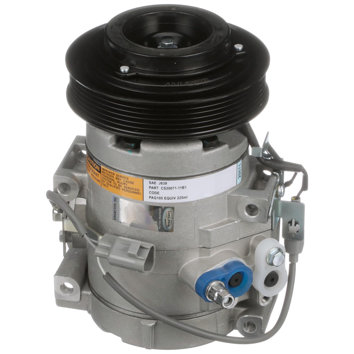 Delphi CS20071 A/C Compressor product image 1 of 8