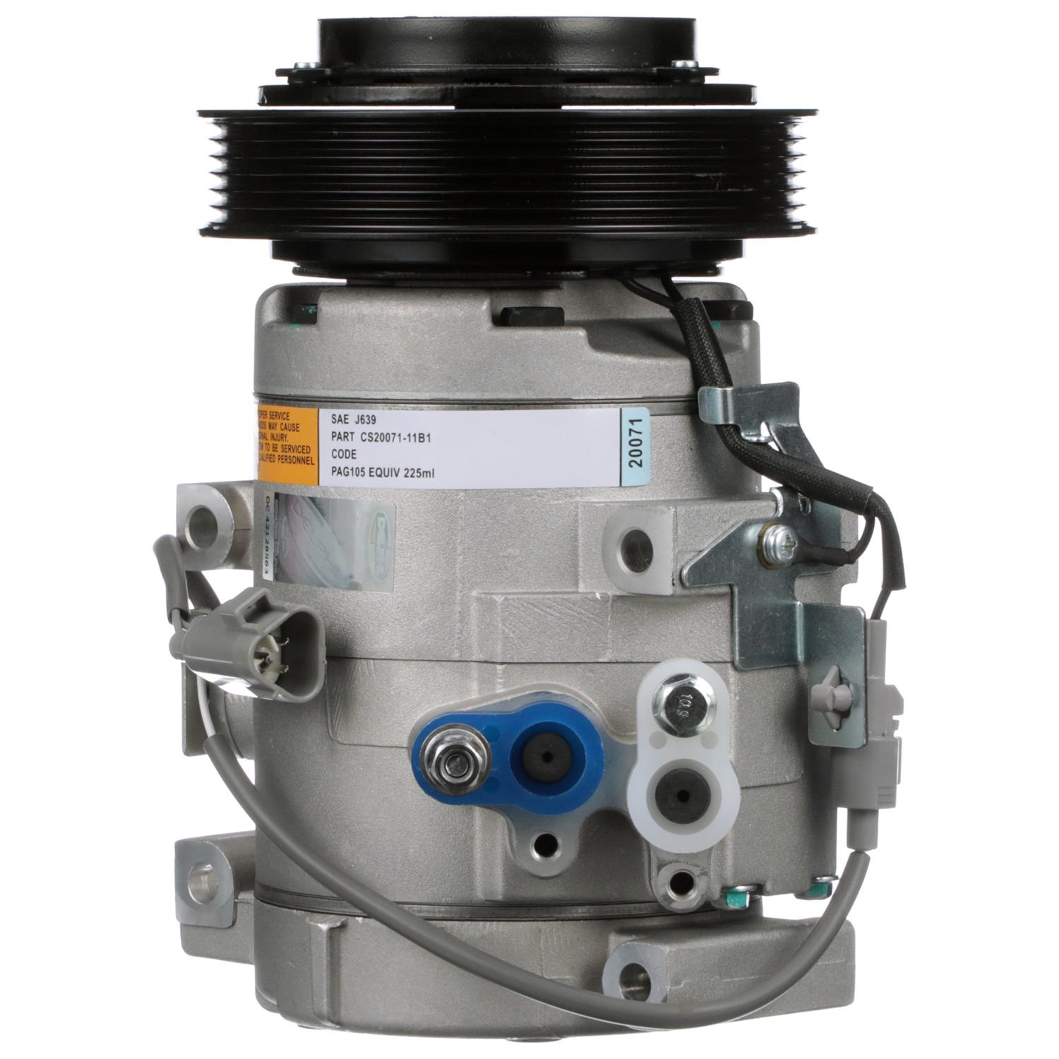 Delphi CS20071 A/C Compressor product image 5 of 8