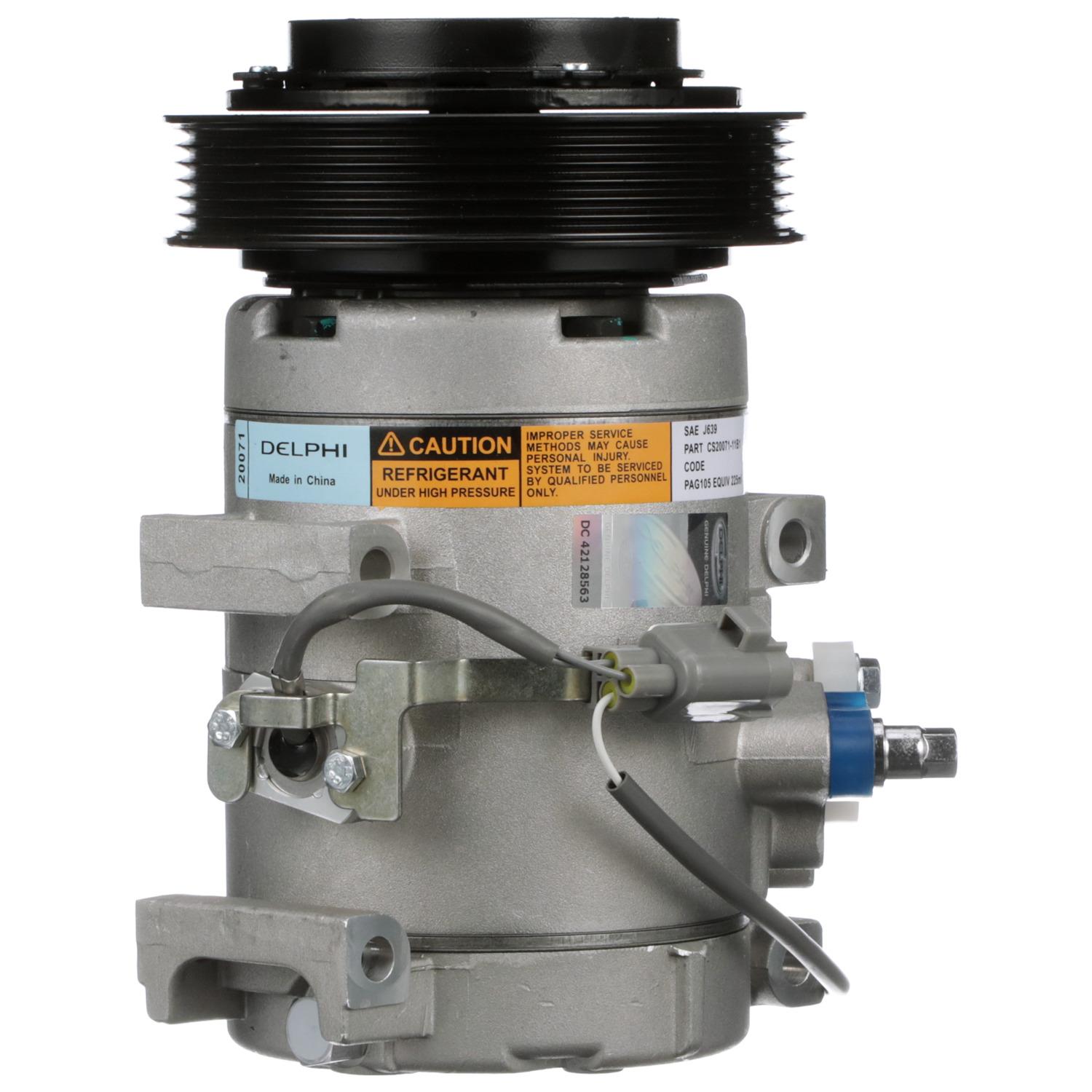 Delphi CS20071 A/C Compressor product image 8 of 8
