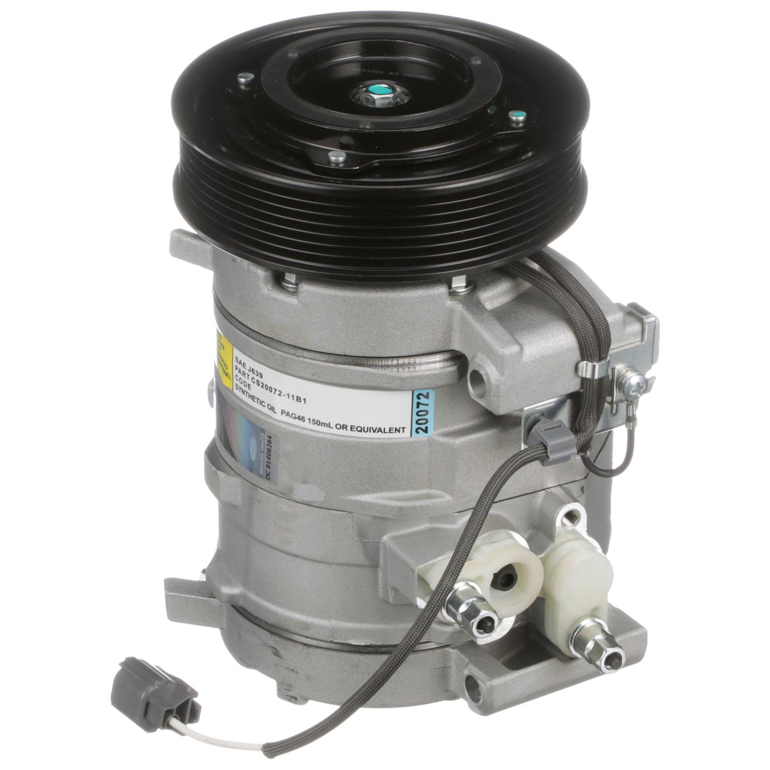 Delphi CS20072 A/C Compressor product image 1 of 8