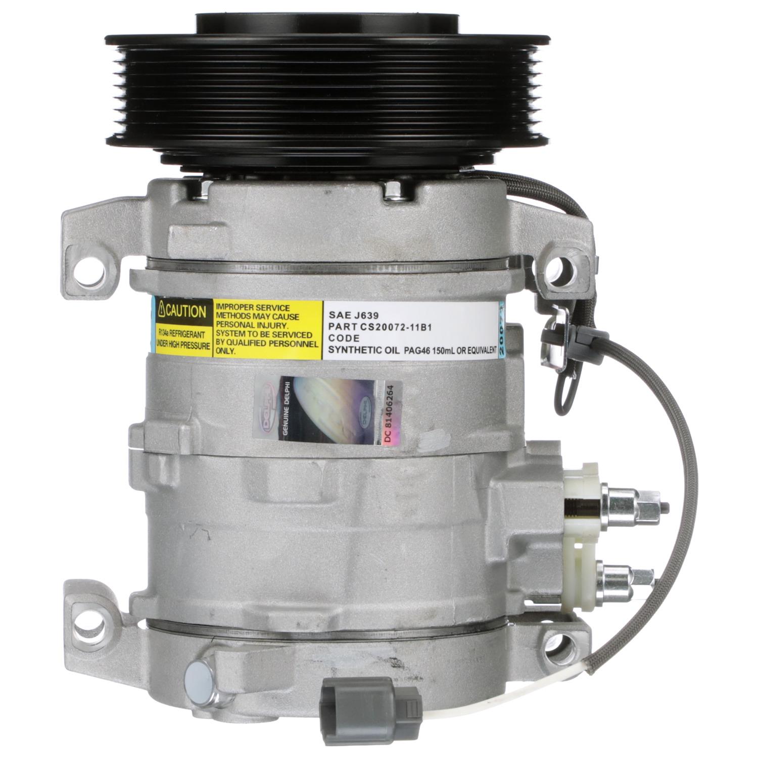 Delphi CS20072 A/C Compressor product image 8 of 8