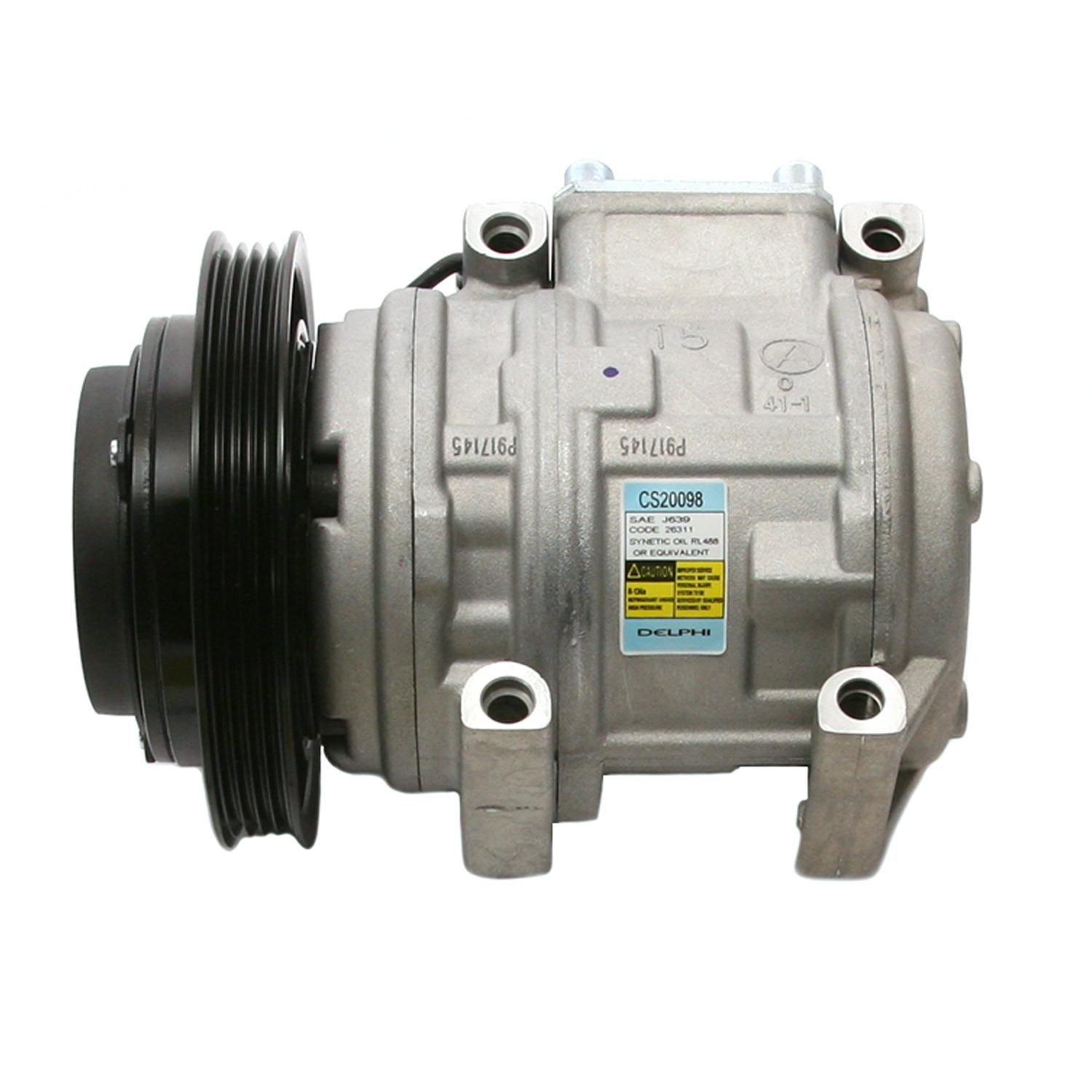 Delphi CS20098 - A/C Compressor Delphi CS20098 A/C Compressor product image 1 of 9