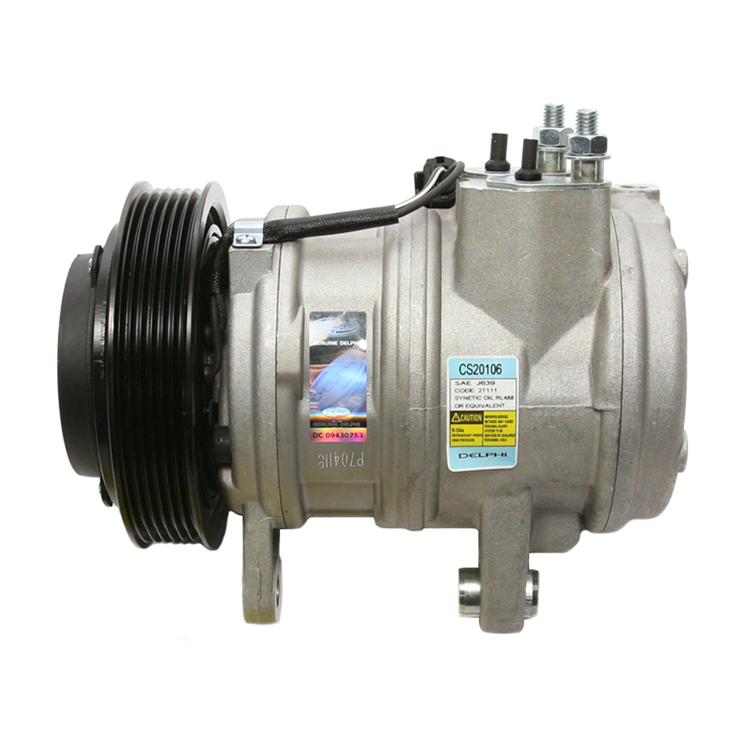 Delphi CS20106 A/C Compressor product image 1 of 7