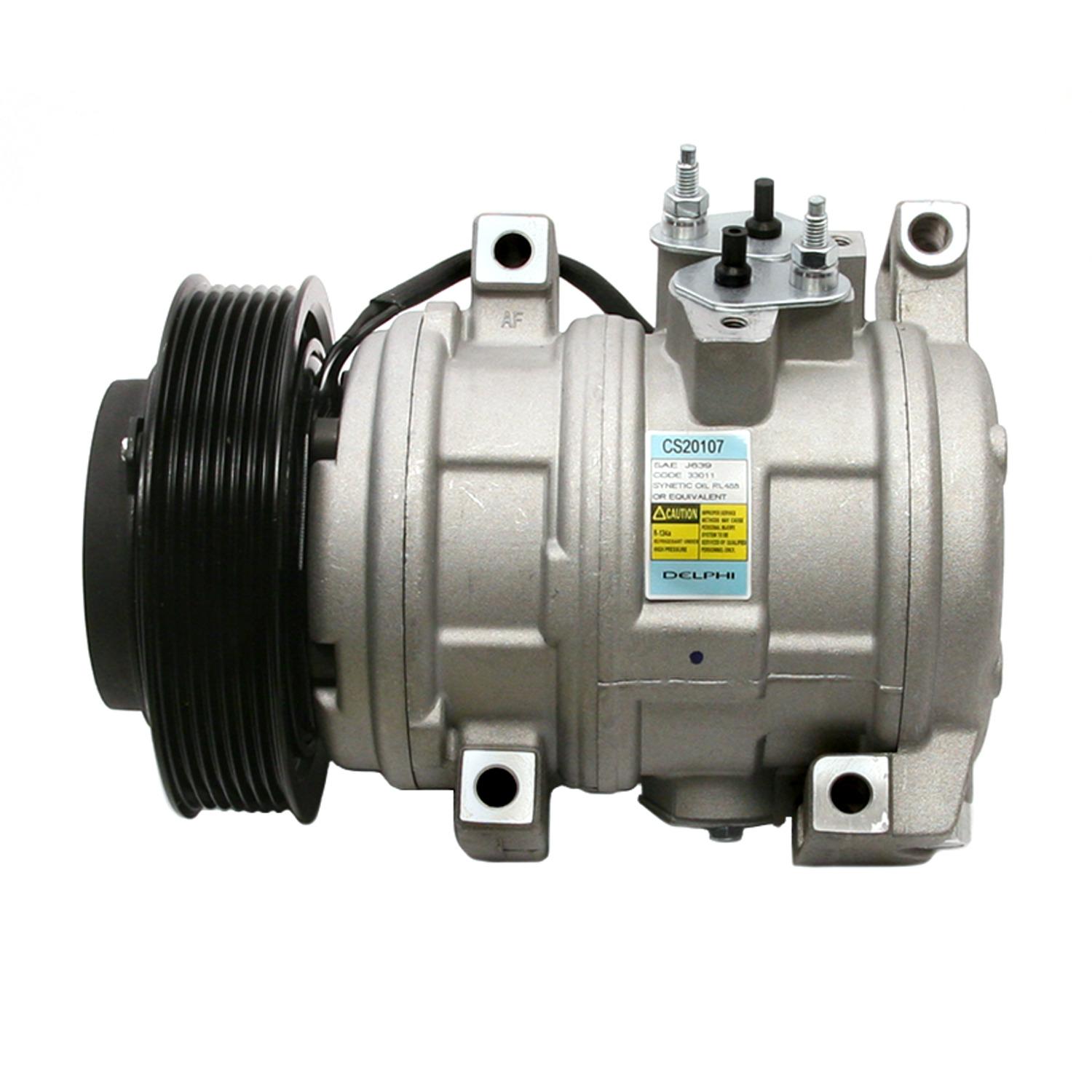 Delphi CS20107 - A/C Compressor Delphi CS20107 A/C Compressor product image 1 of 7