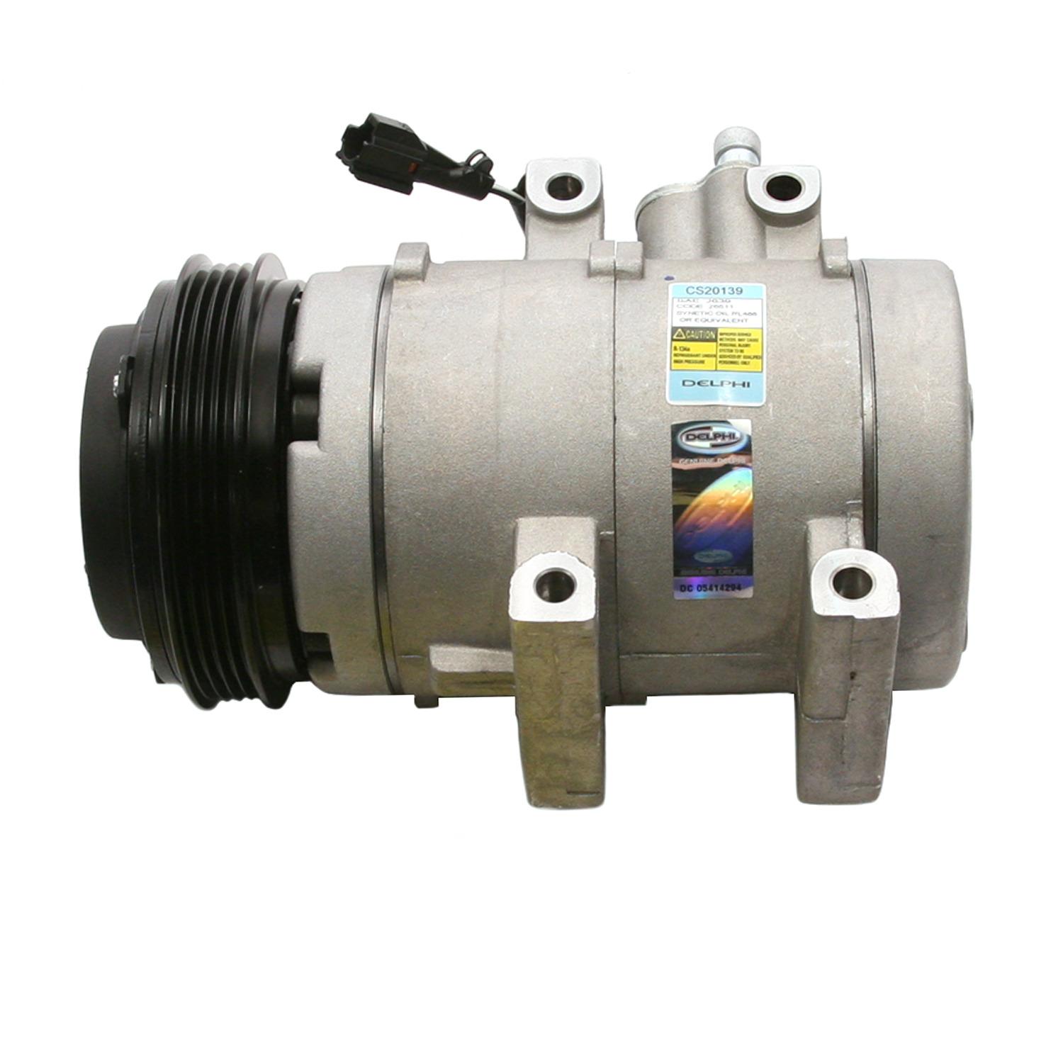 Delphi CS20139 - A/C Compressor Delphi CS20139 A/C Compressor product image 1 of 7