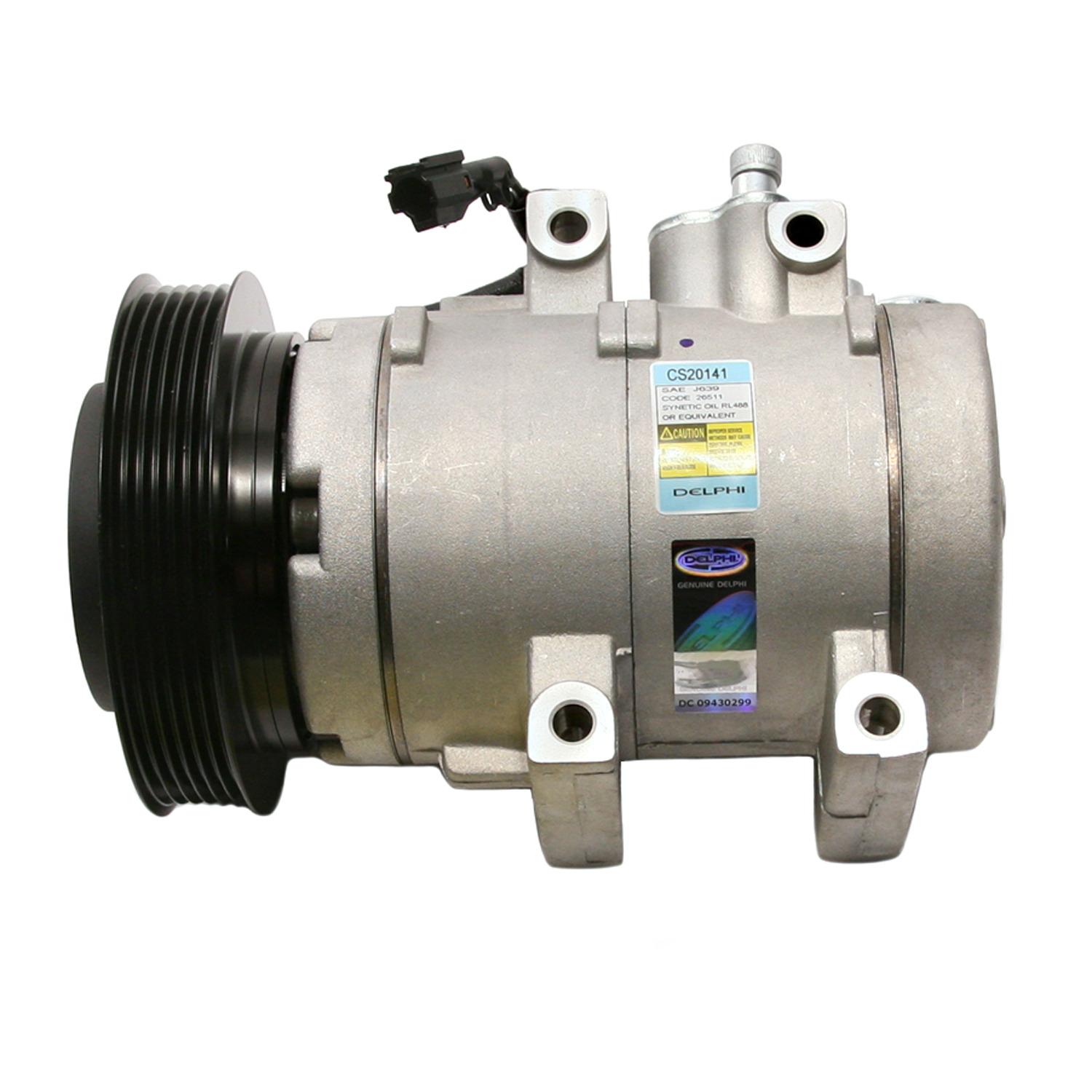Delphi CS20141 - A/C Compressor Delphi CS20141 A/C Compressor product image 1 of 7