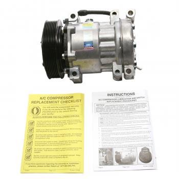 2000 Dodge Durango A/C Compressor Delphi CS20143 image 4 of 4