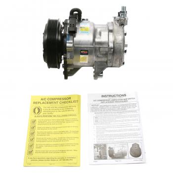 2005 Jeep Liberty A/C Compressor Delphi CS20144 image 4 of 4