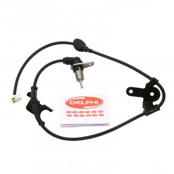 2003 Mazda Protege ABS Wheel Speed Sensor Rear Right Delphi SS20076 image 4 of 4