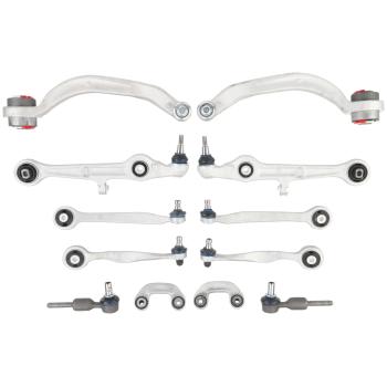 2003 Audi A4 Suspension Control Arm Kit Front Delphi TC1500KIT image 3 of 4