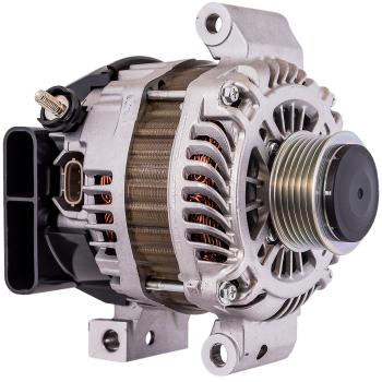 2011 Mazda 3 Alternator Denso 2104012 image 1 of 2
