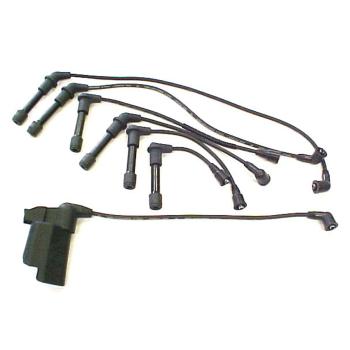 1988 Nissan Maxima Spark Plug Wire Set Denso 6716194 image 1 of 1