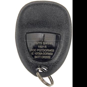 2009 GMC Acadia Remote Control Transmitter for Keyless Entry and Alarm System Dorman 13715 image 3 of 4