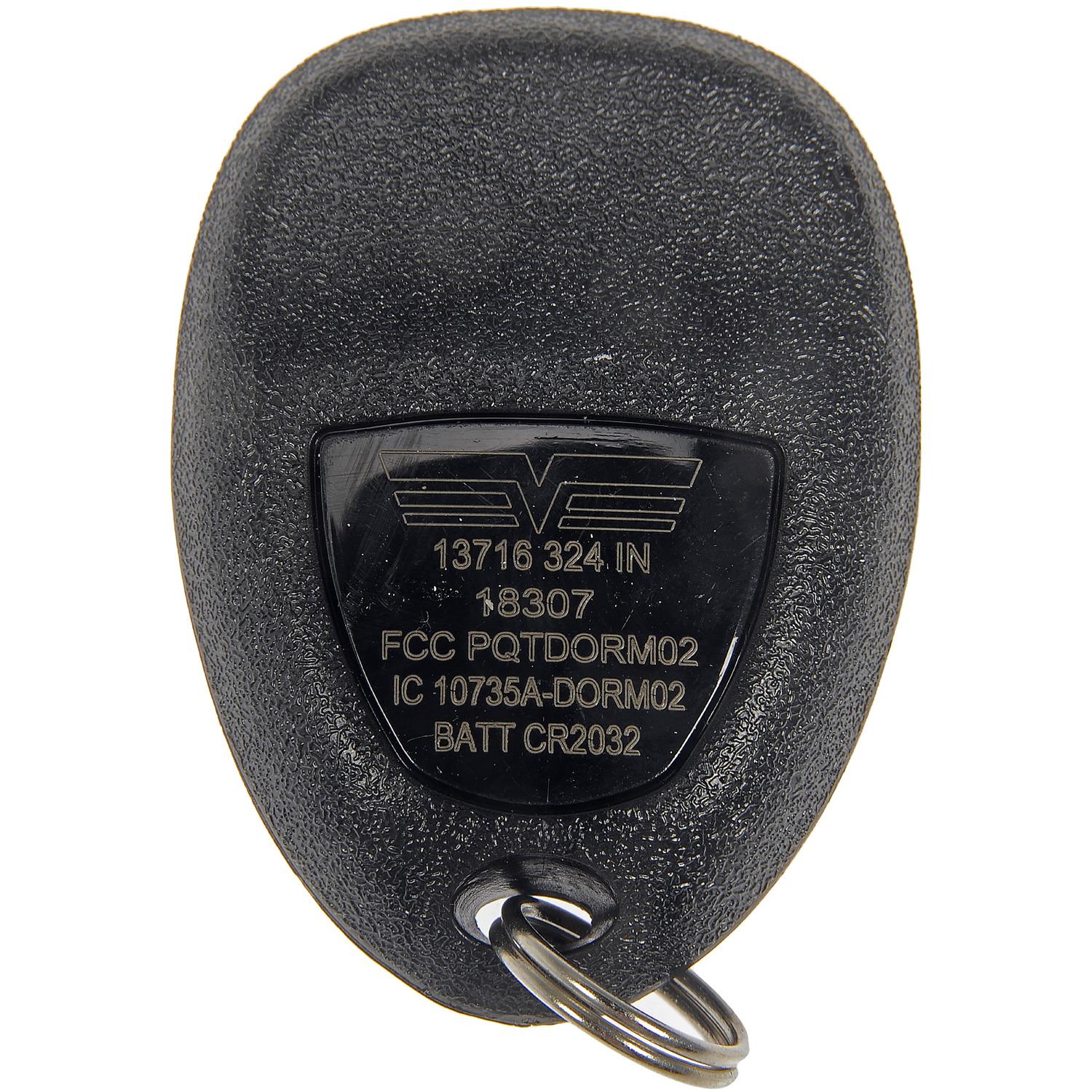 Dorman 13716 - Key Fob Dorman 13716 Key Fob product image 1 of 2