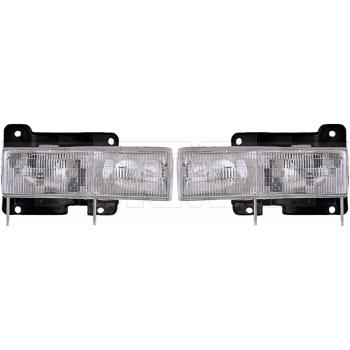 1994 Chevrolet K2500 Headlight Assembly Front Left Dorman 1590120 image 1 of 1