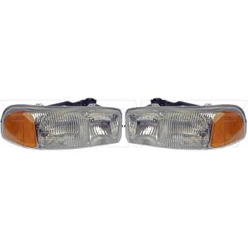 2006 GMC Sierra 1500 Headlight Assembly Front Left Dorman 1590141 image 1 of 1