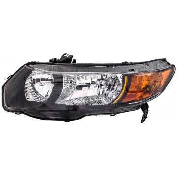 2007 Honda Civic Headlight Assembly Left Dorman 1591091 image 1 of 4