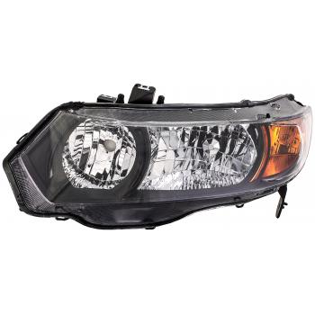 2007 Honda Civic Headlight Assembly Left Dorman 1591091 image 4 of 4