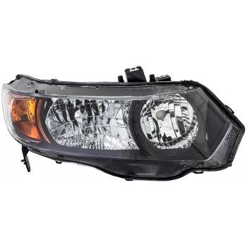 2007 Honda Civic Headlight Assembly Right Dorman 1591092 image 4 of 4