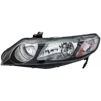2011 Honda Civic Headlight Assembly Left Dorman 1591095 image 1 of 4