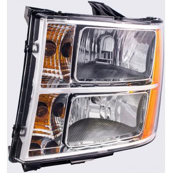 2009 GMC Sierra 1500 Headlight Assembly Left Dorman 1591897 image 3 of 4