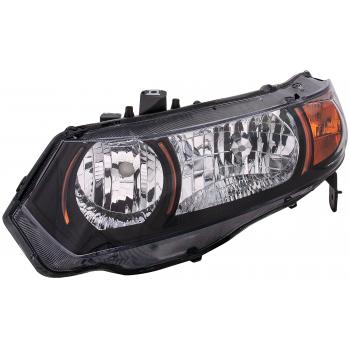 2008 Honda Civic Headlight Assembly Left Dorman 1592073 image 3 of 4