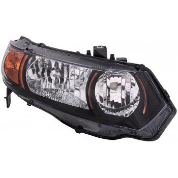 2008 Honda Civic Headlight Assembly Right Dorman 1592074 image 3 of 4