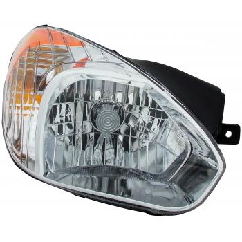 2006 Hyundai Accent Headlight Assembly Right Dorman 1592282 image 4 of 4