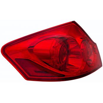 2013 Infiniti G37 Tail Light Assembly Left Dorman 1611438 image 3 of 4