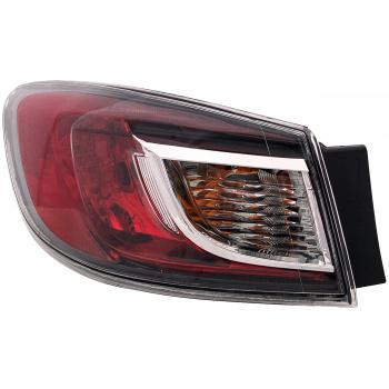 2011 Mazda 3 Tail Light Assembly Left Dorman 1611646 image 4 of 4