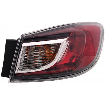 2011 Mazda 3 Tail Light Assembly Right Dorman 1611647 image 4 of 4