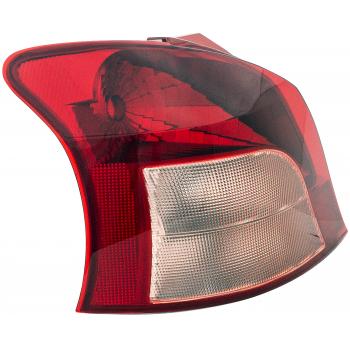2007 Toyota Yaris Tail Light Assembly Left Dorman 1611664 image 3 of 4