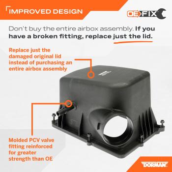 Dorman 258536 Air Filter Housing product image 7 of 7