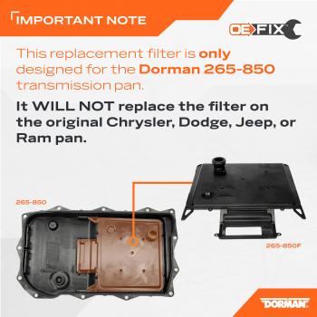 Dorman 265850F - Auto Trans Filter Kit Dorman 265850F Auto Trans Filter Kit product image 6 of 6