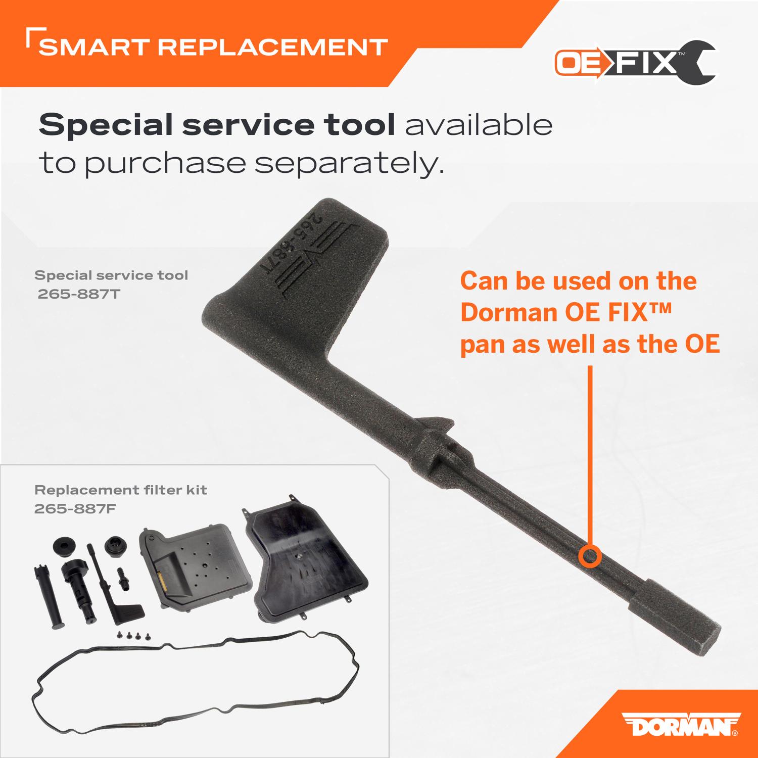 Dorman 265887T - Transmission Pan Tool Dorman 265887T Transmission Pan Tool product image 5 of 5