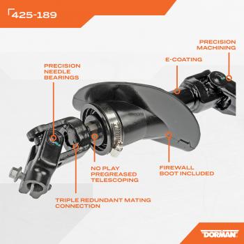 2010 Chevrolet HHR Steering Shaft Lower Dorman 425189 image 4 of 4
