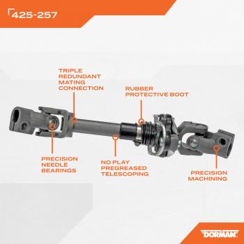 2003 Dodge Durango Steering Shaft Lower Dorman 425257 image 4 of 4