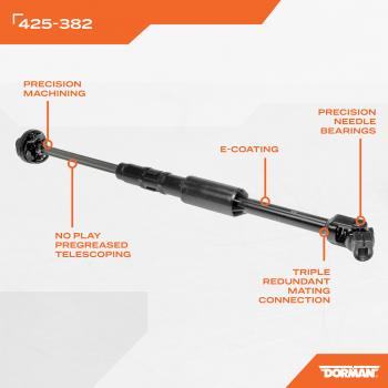 2002 Ford Excursion Steering Shaft Lower Dorman 425382 image 4 of 4