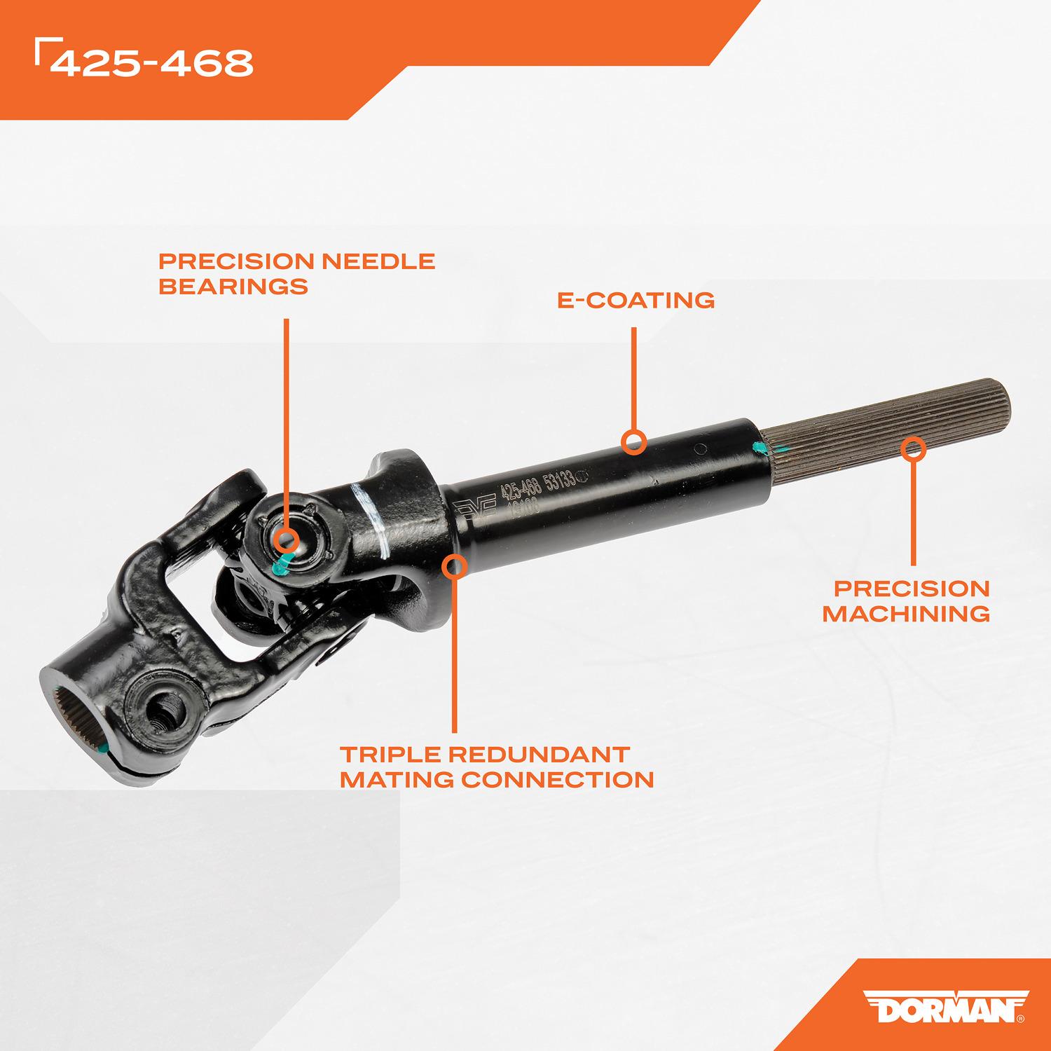 Dorman 425468 - Steering Shaft Dorman 425468 Steering Shaft product image 5 of 5