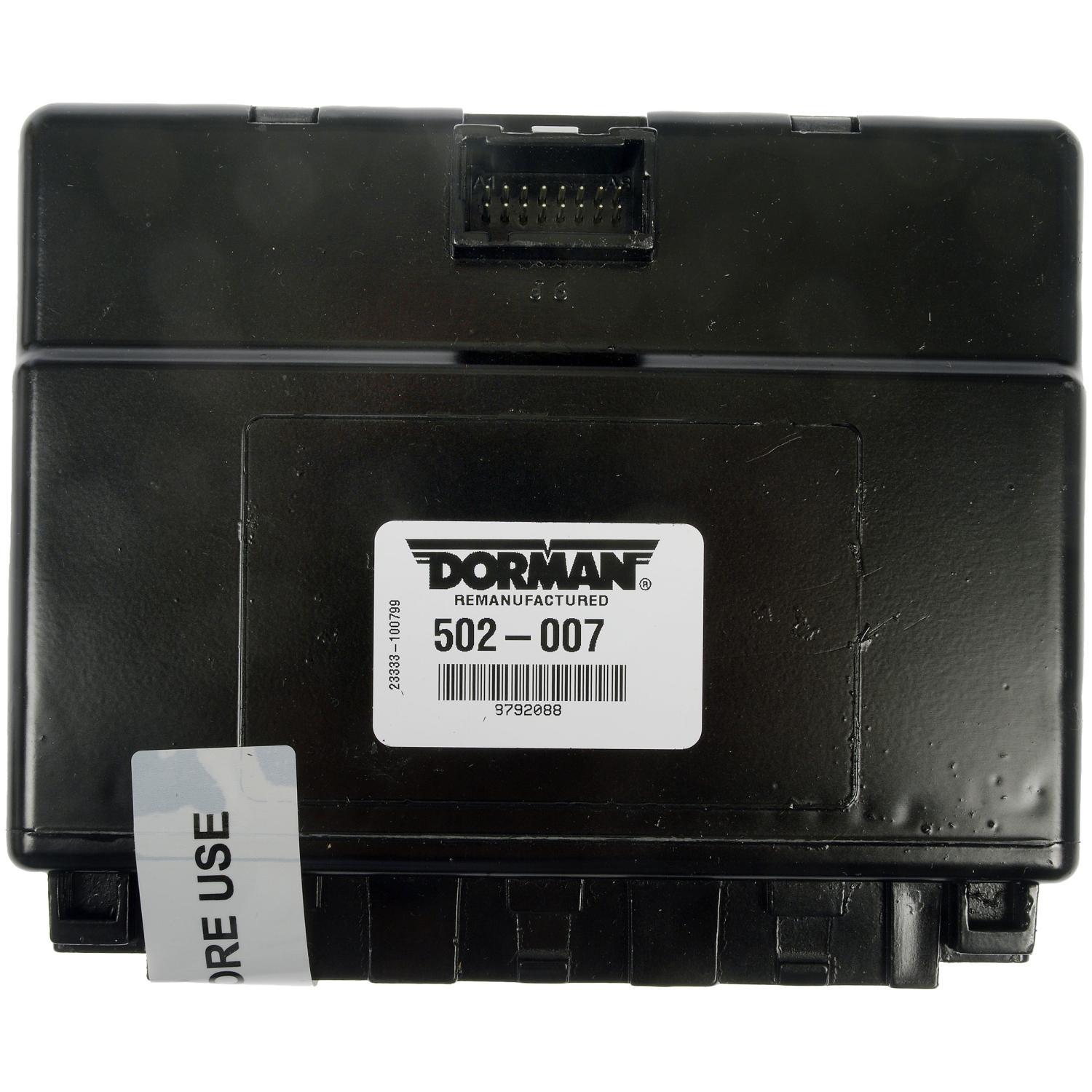 Dorman 502007 - Body Control Module Dorman 502007 Body Control Module product image 1 of 4
