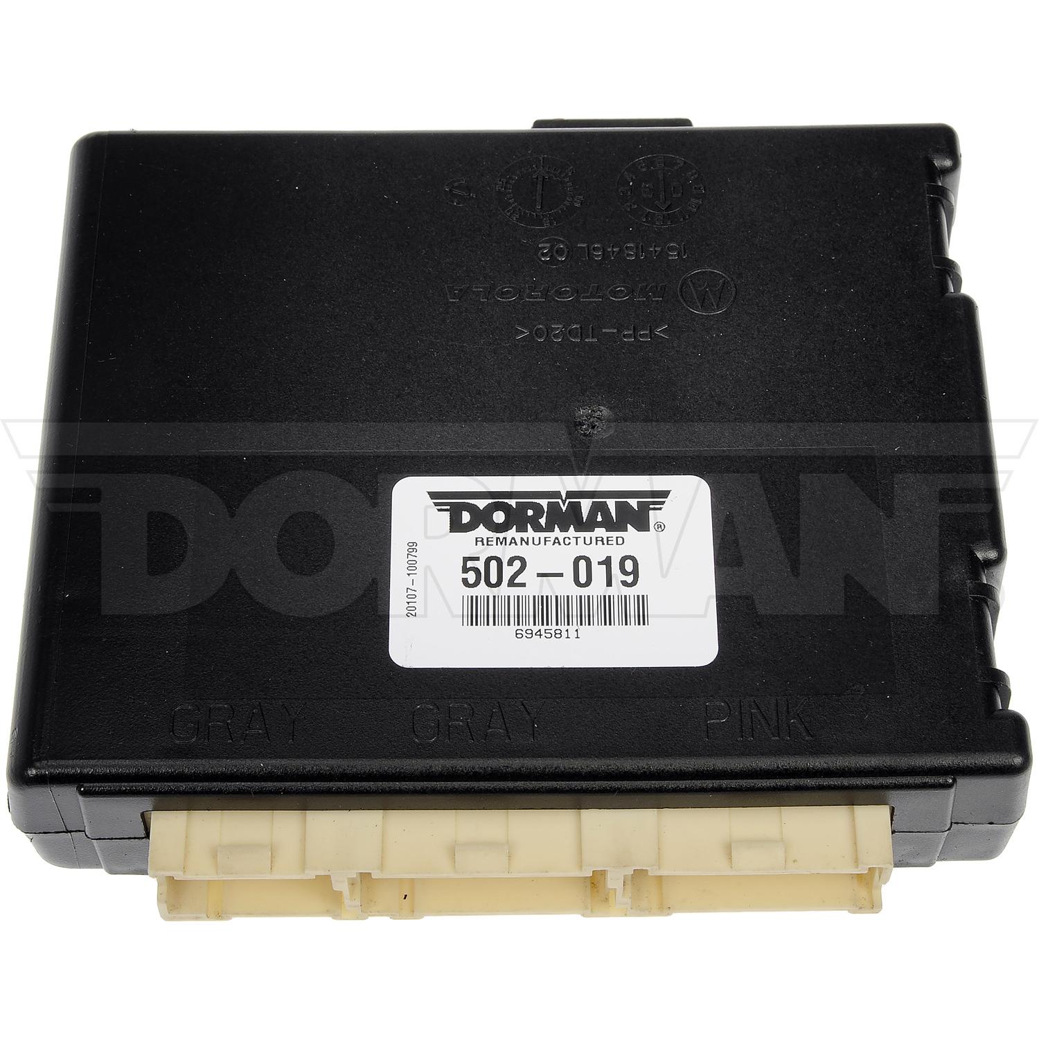 Dorman 502019 Body Control Module product image 3 of 5