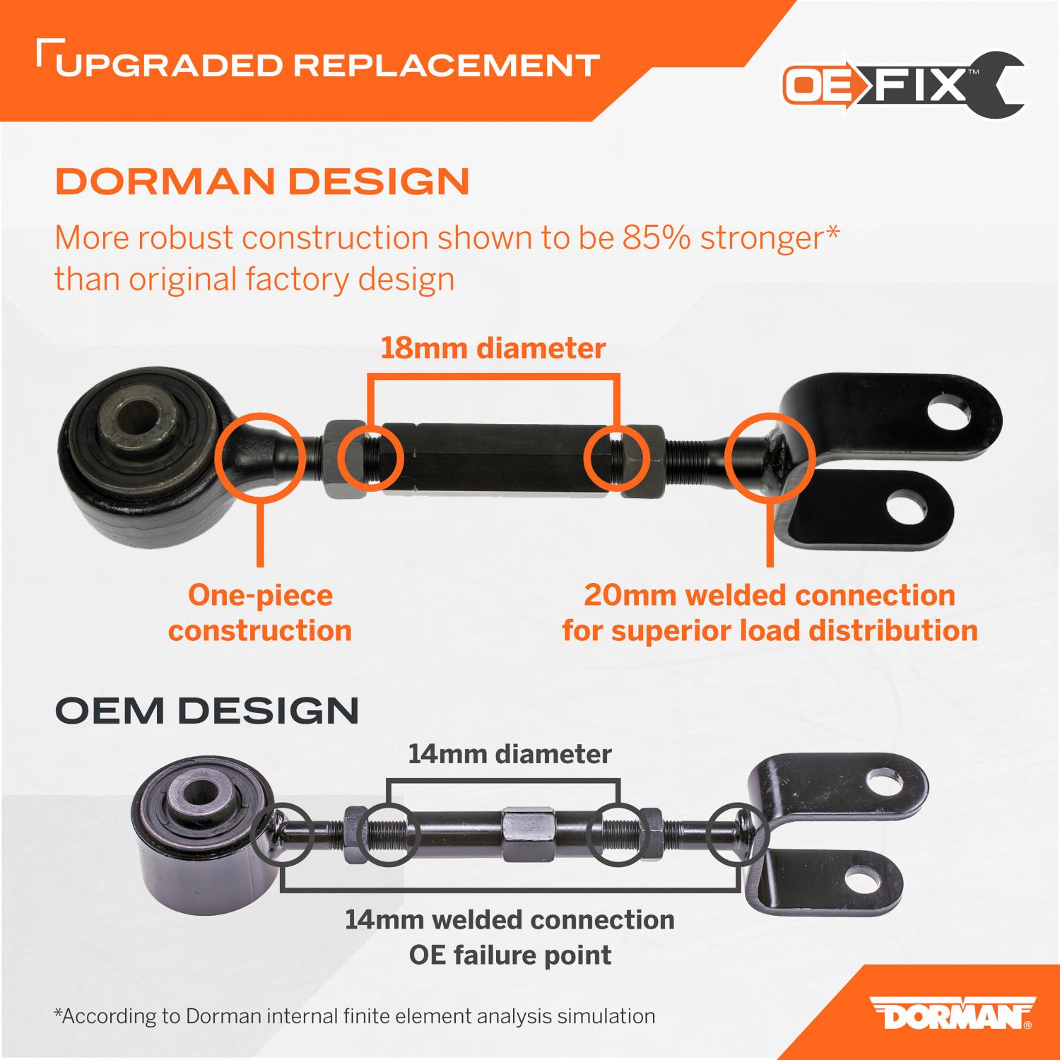 Dorman 527367 - Lateral Arm Dorman 527367 Lateral Arm product image 5 of 5
