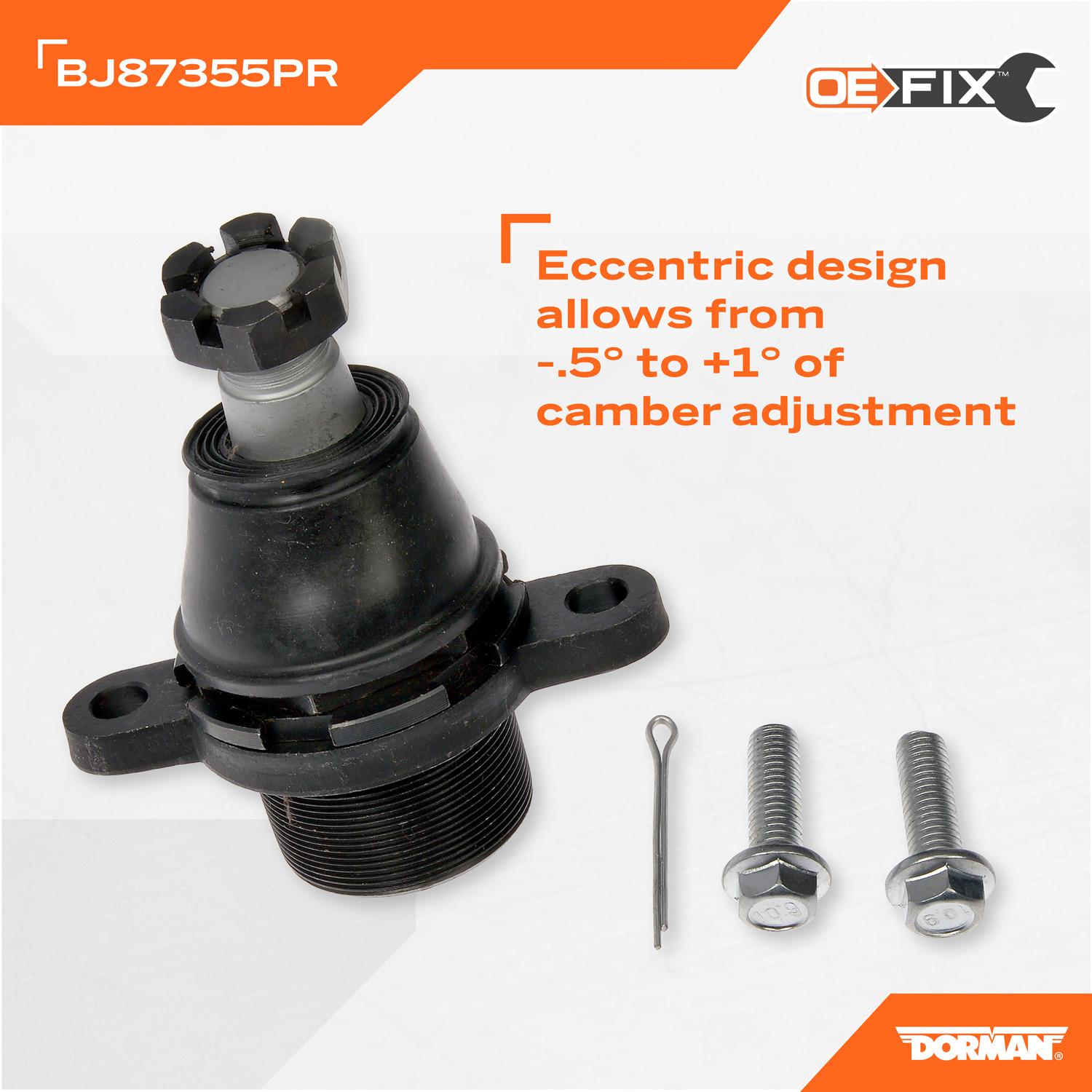 Dorman 540042 - Alignment Caster / Camber Ball Joint Dorman 540042 Alignment Caster / Camber Ball Joint product image 5 of 5