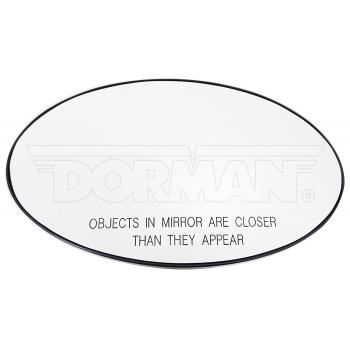 2005 Mini Cooper Door Mirror Glass Right Dorman 56715 image 1 of 4